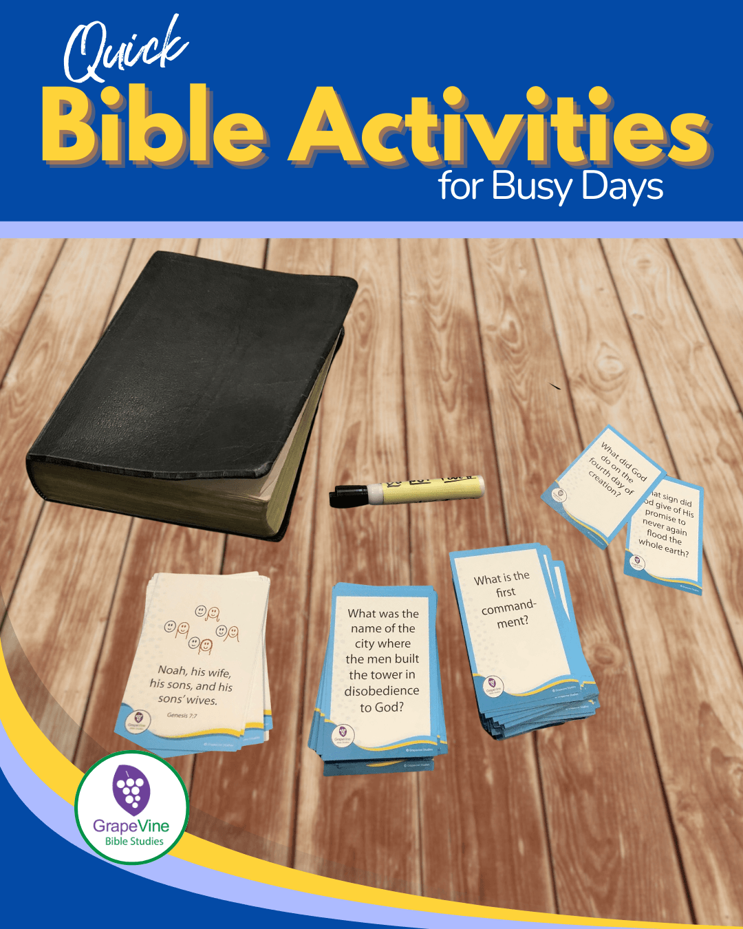 Quick Bible Activities
